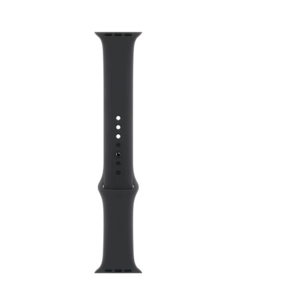 NIB Apple Watch Black Sport Band - 46MM M/L-NEW!